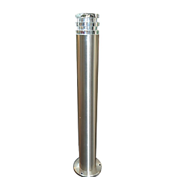 LAMPE LED ACIER EXTERIEUR AVEC DIFFUSEUR CRYSTAL