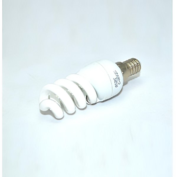 AMPOULE ECONOMIQUE E14 07W 6400K SPIRALE