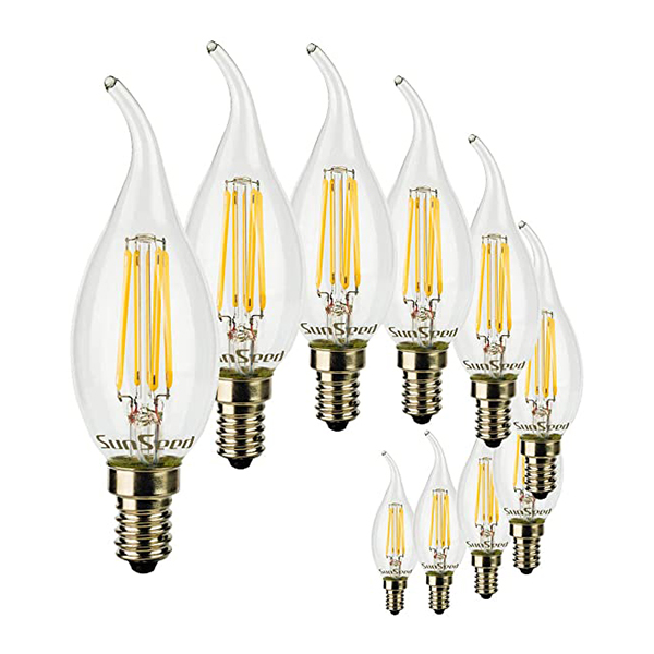 AMPOULE ECONOMIQUE E14 5W 2700K FLAMME WARM LIGHT