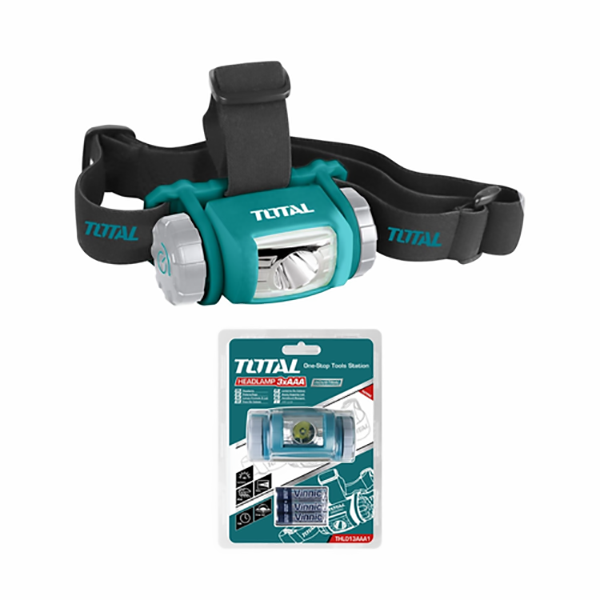 LAMPE FRONTALE A PILE 3 X AAA