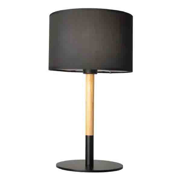 LAMPE DE TABLE NOIR E27