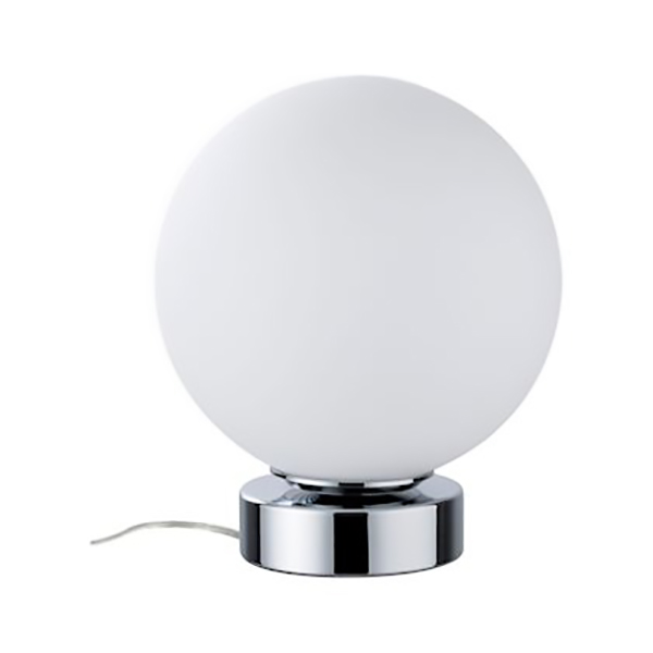 LAMPE A POSER AARI MAX 1X20W E14 CHROME OPALE