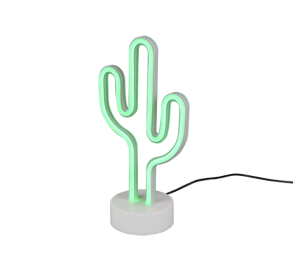 LAMPE DE TABLE REALITY CACTUS INCL. 1W LED/ 10LM
