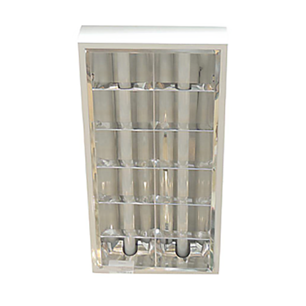 PAVE APPARENT 30X60 2X18W REFLECTEUR PARABOLIQUE