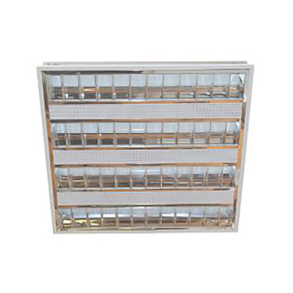 PAVE ENCASTRE 60X60 4X14W REFLECTEUR PARABOLIQUE