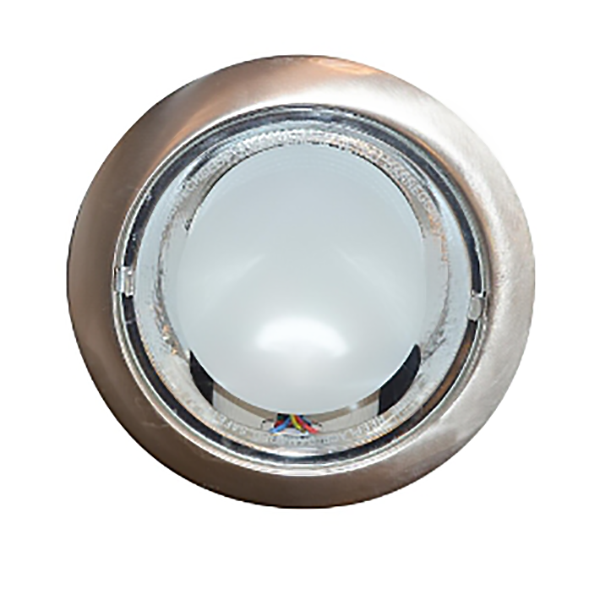 SPOT ENCASTRABLE 2XE27 18W SATIN NICK