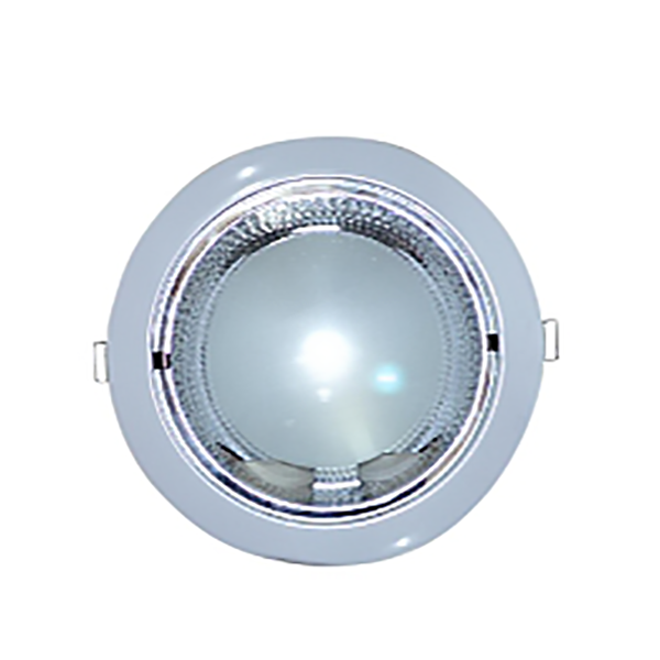 SPOT ENCASTRABLE 2XE27 18W MAR CALUZ WHITE DWN-136/WH