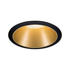 SPOT ENCASTRER COLE COIN 3 STEP DIM 1X6.5W NOIR DORE PLASTIQUE