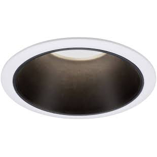 SPOT ENCASTRER COLE COIN 3 STEP DIM 1X6.5W BLANC NOIR PLASTIQUE