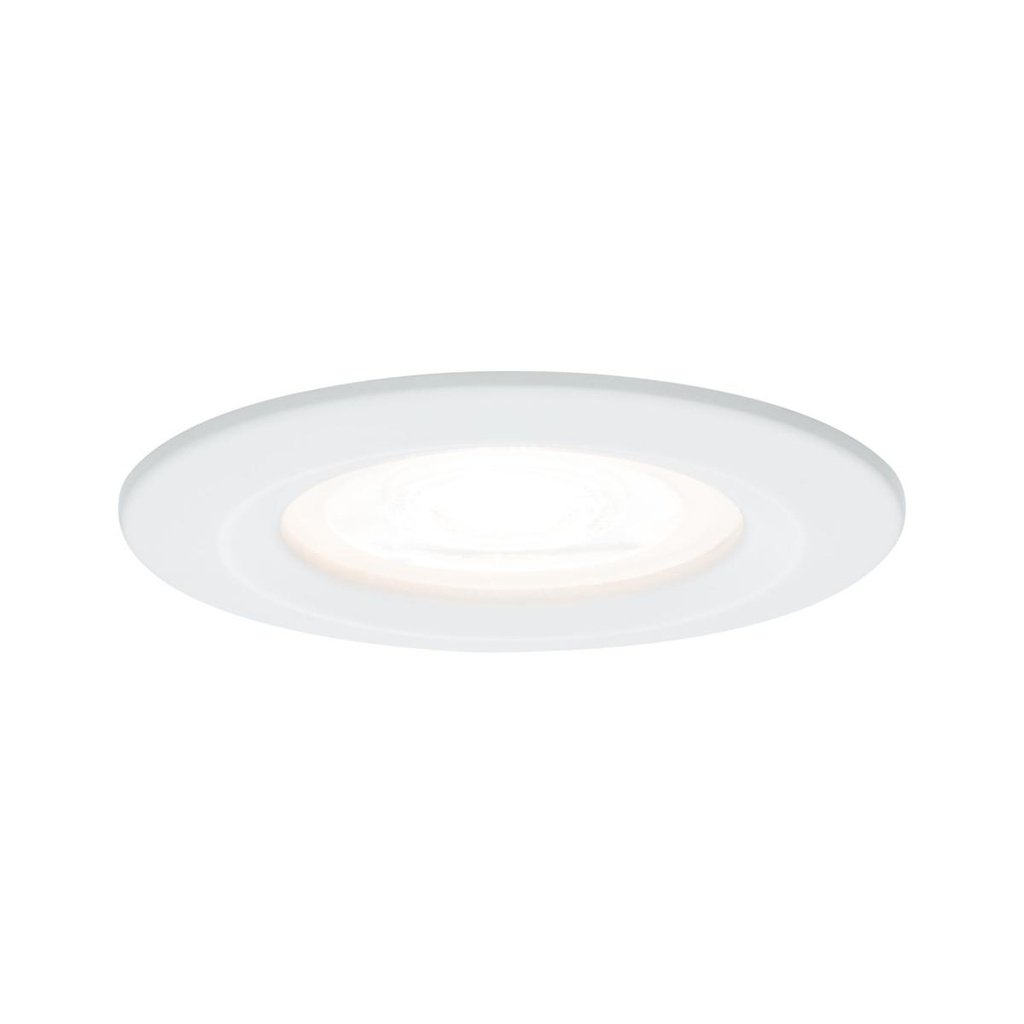 SPOT ENCASTRER NOVA RD FIXE LED IP44 1X6.5 GU10 BLANC