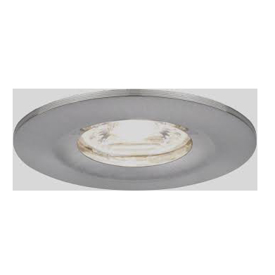 SPOT ENCASTRER NOVA MINI COIN NON GRADABLE 1X4W IP44 ACIER BROSSE