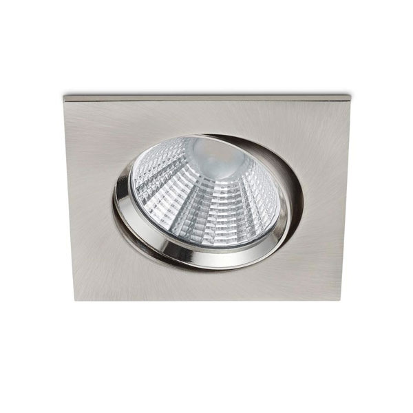 ECLAIRAGE ENCASTRE TRIO PAMIR INCL. 1 X SMD, 5,5W, 3000K, 345LM 8,5 X 8,5CM, H:5,4CM, CUTOUT D:7,2CM