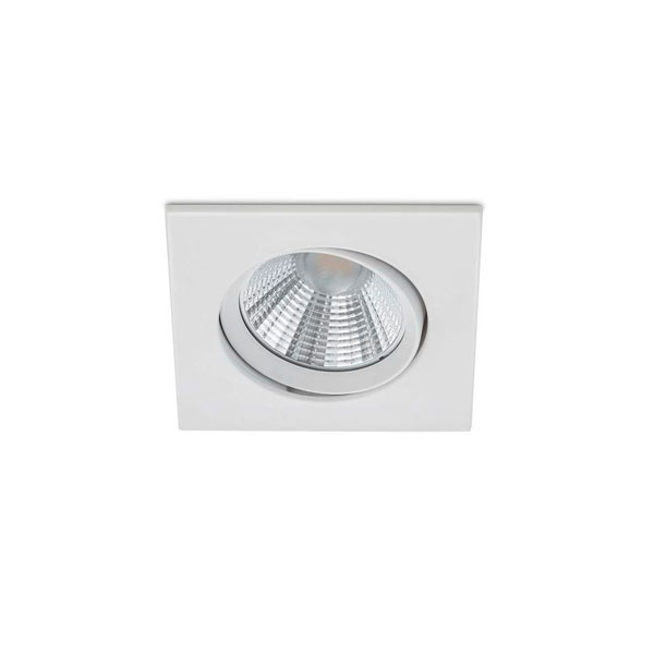 ECLAIRAGE ENCASTRE TRIO PAMIR INCL. 1 X SMD, 5,5W, 3000K, 345LM 8,5 X 8,5CM, H:5,4CM, CUTOUT D:7,2CM