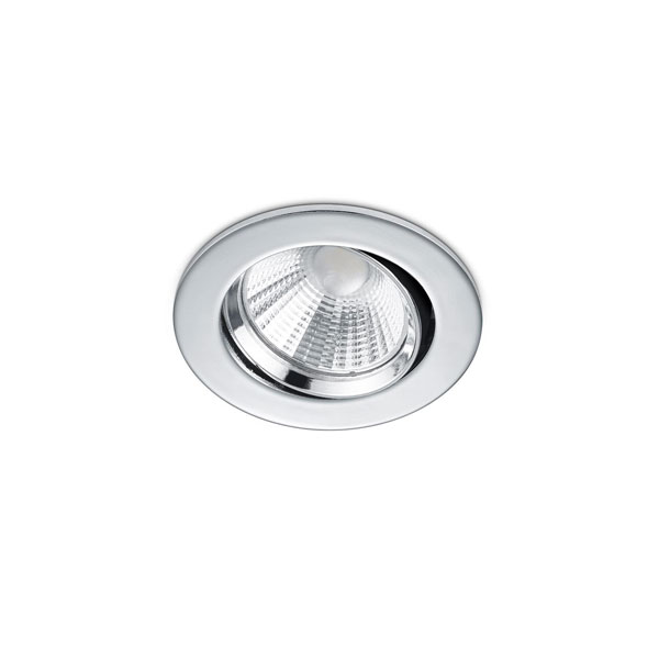 ECLAIRAGE ENCASTRE TRIO PAMIR INCL. 1 X SMD, 5,5W, 3000K, 345LM D:8,5CM, H:5,4CM, CUTOUT D:7,2CM