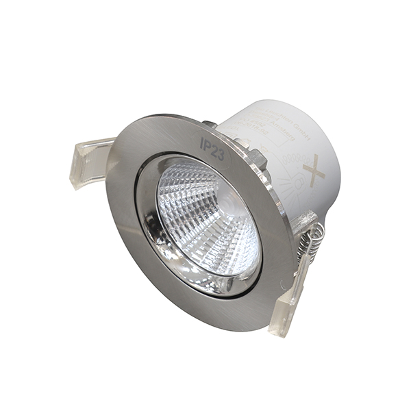 ECLAIRAGE ENCASTRE TRIO PAMIR INCL. 1 X SMD, 5,5W, 3000K, 345LM D:8,5CM, H:5,4CM, CUTOUT D:7,2CM