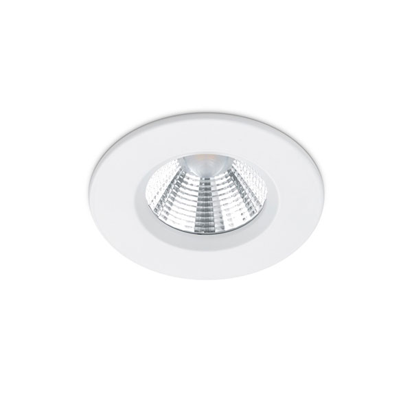 ECLAIRAGE ENCASTRE TRIO ZAGROS INCL. 1 X SMD, 5,5W, 3000K, 345LM D:8,5CM, H:5,4CM, CUTOUT D:7,2CM