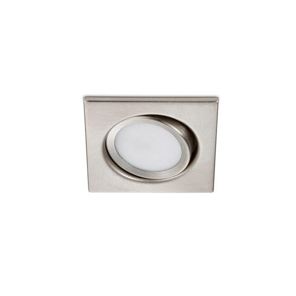 ECLAIRAGE ENCASTRE TRIO RILA INCL. 1 X SMD, 5W, 3000K, 370LM 9X9CM