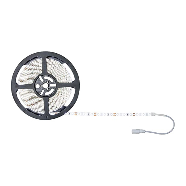 FUNCTION KIT RUBAN SIMPLE LED 5 M RGB 20W 230/12V DC BLANC METAL PLASTIQUE