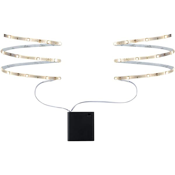 FUNCTION MOBIL STRIPE 2X80CM BLCH 1,2W BLANC 9V 4XAA BLANC METAL PLASTIQUE