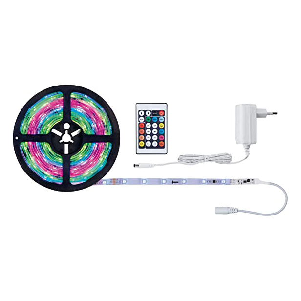 STRIP FUNCTION SIMPLE LED 5M MOTION RGB 10W BLANC PLASTIQUE