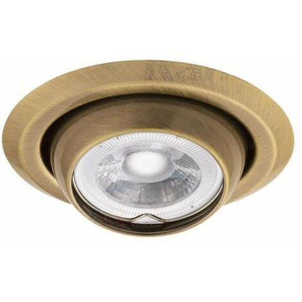 SPOT ENCASTRABLE ORIENTABLE ANTIQUE BRASS