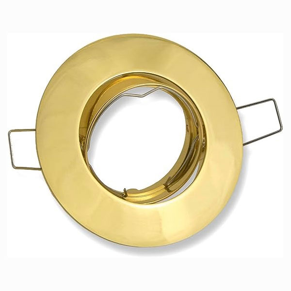 SPOT ENCASTRABLE ORIENTABLE MAT GOLD
