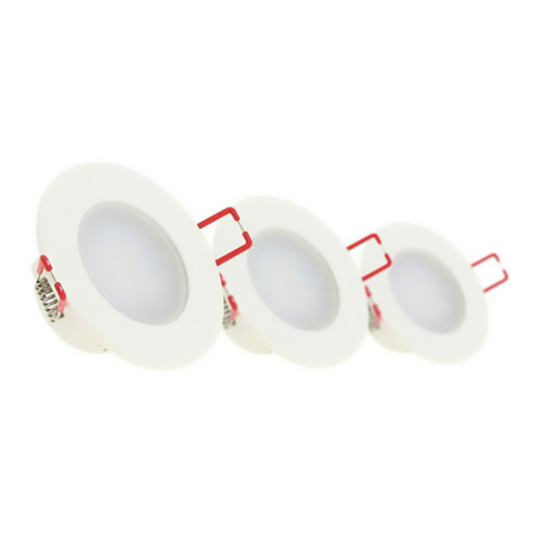 LOT DE 3 SPOT INTEGRES LED 345LM IP65 4000K