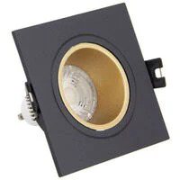 SPOTS GU10 50W 2700K CARRE ORIENTABLE IP20