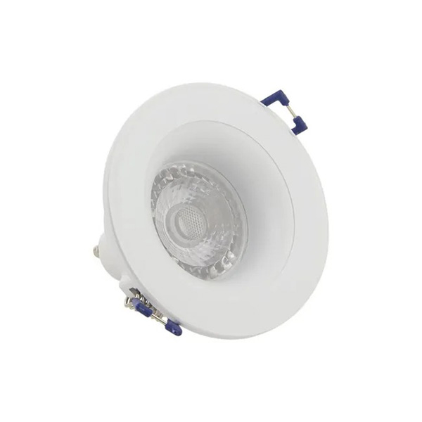 LOT DE 3 SPOT GU10 50W 4000K ROND BLANC IP44
