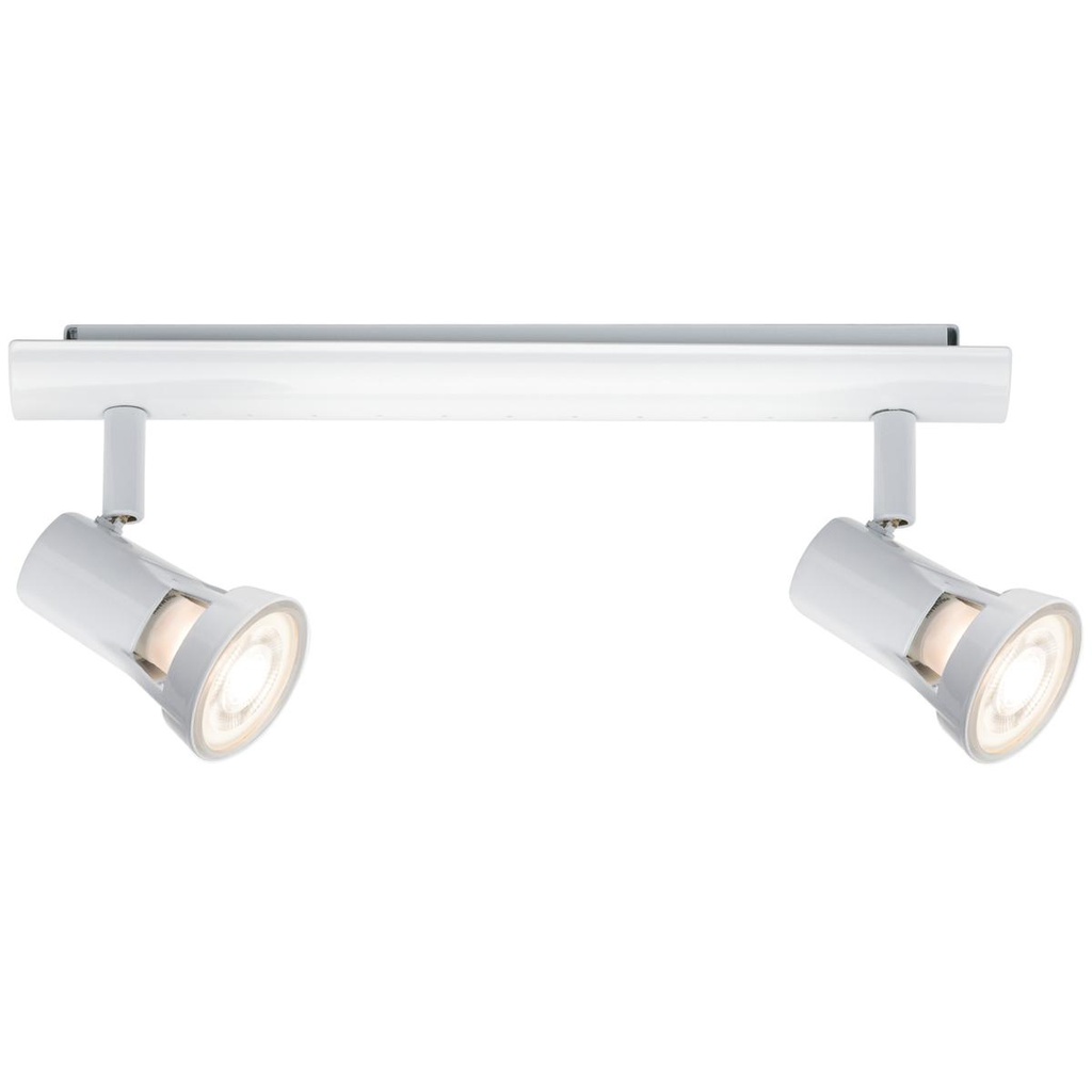 SPOT TEJA MAX 2X10W GU10 BLANC METAL