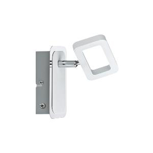 SPOTS FRAME 1X4,5W BLANC DEPOLI CHROME 230V METAL