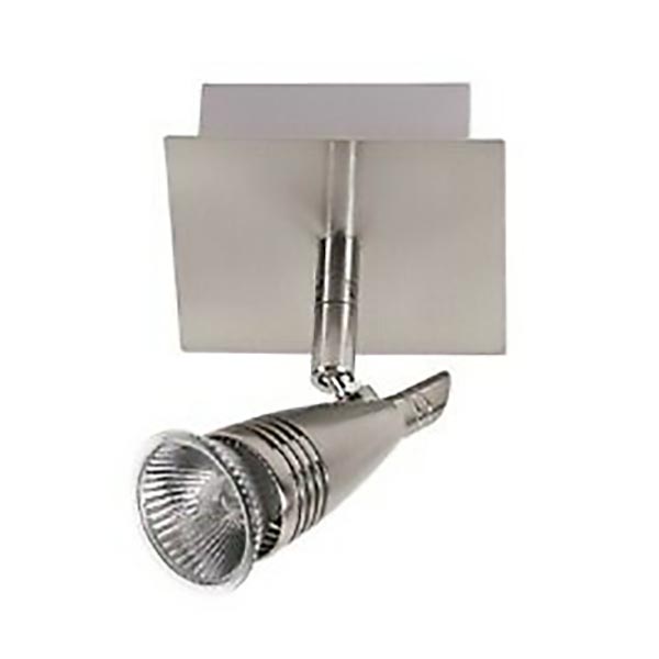 SPOT NICE PRICE A MAX. 1X10W GU10 NICK SATINE