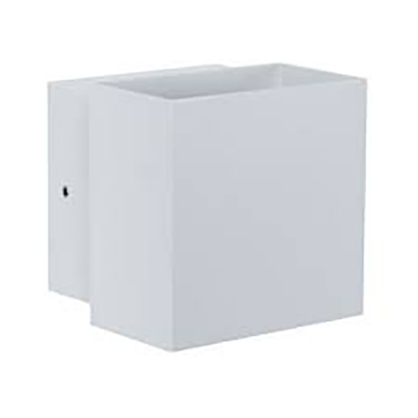 SPOT CYBO LED 2X3W IP65 100X100 BLANC ALU