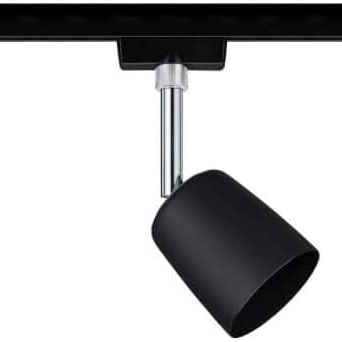SPOT URAIL COVER MAX10W GU10 NOIR MAT/CHROME