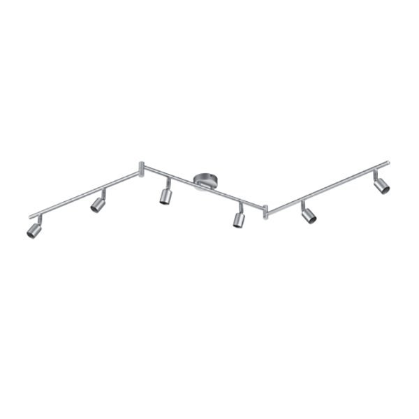 SPOT PARIS EXCL. 6 X GU10, MAX. 35W W:146,5CM, H:16CM, D:9CM,