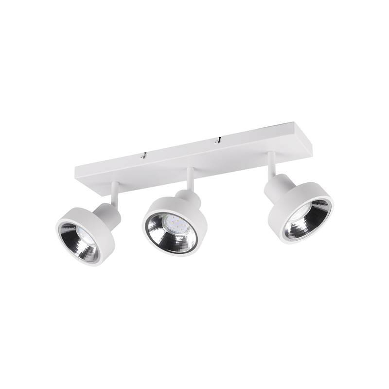 SPOT TRIO LEON EXCL. 3xGU10 MAX. 35W NICKEL MAT