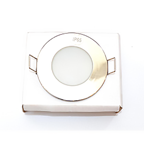 SPOT LED ENCASTRE ACIER BROSSE