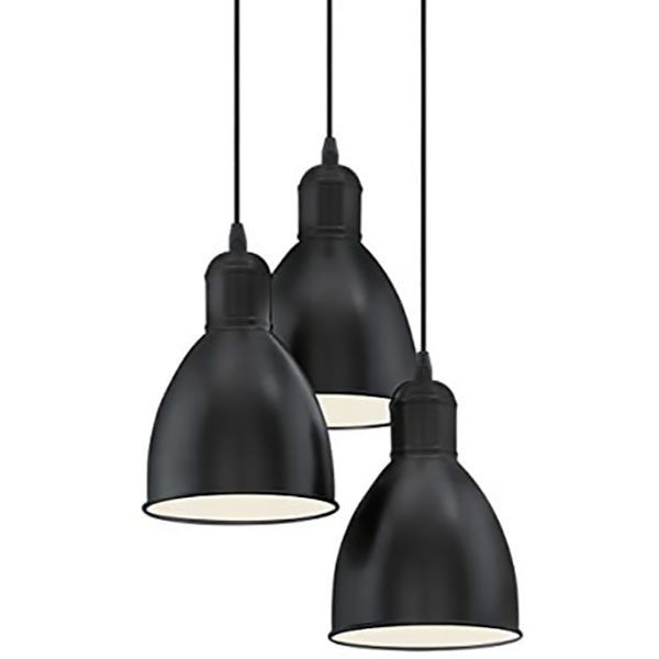 SUSPENTE 3 LAMPES 1205-12W*3