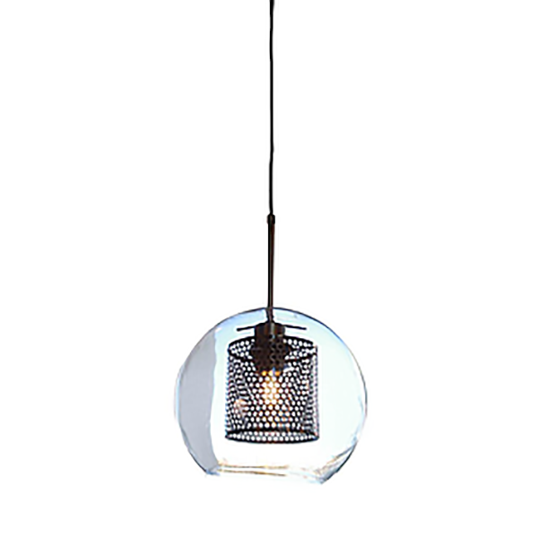 SUSPENTE E27 METAL VERRE-DELTA LIGHTING