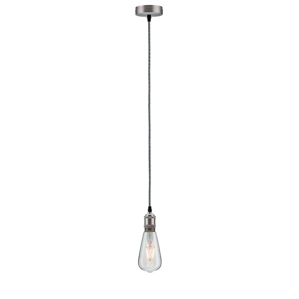 SUSPENSION ELDAR MAX1X20W E27 GRIS