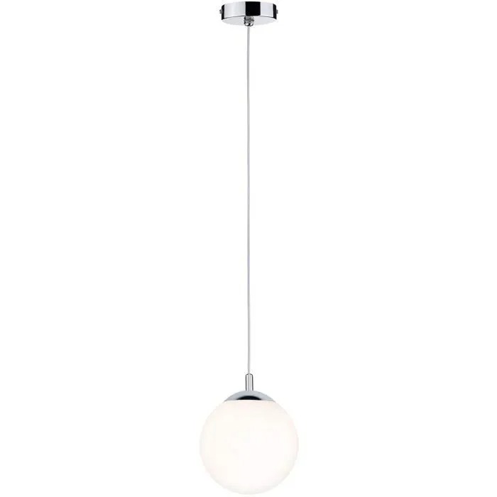 SUSPENSION GALACTA IP44 MAX20W E27 SATINE CHROME 230V