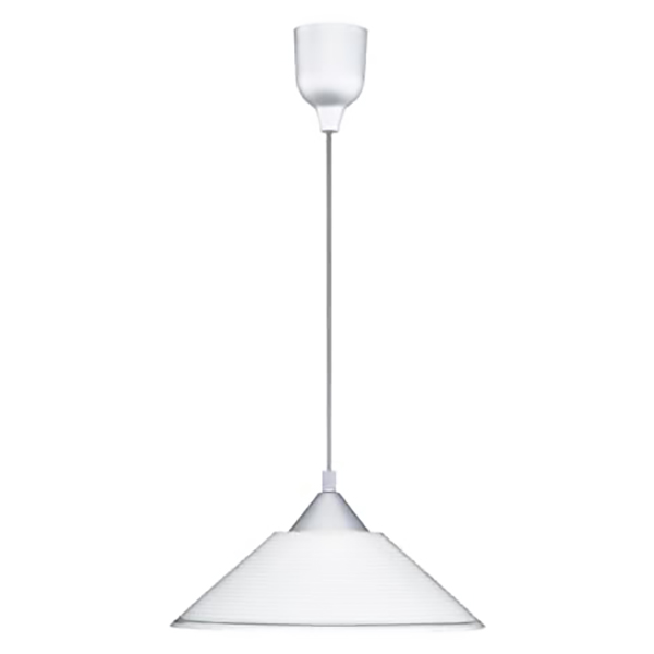 SUSPENSION TRIO DIEGO BLANC EXCL.1 X E27 MAX.60W H:125CM D:30CM
