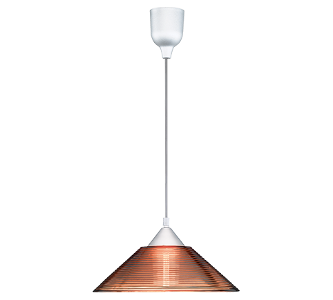 SUSPENSION TRIO DIEGO ORANGE EXCL.1 X E27 MAX.60W H:125CM D:30CM