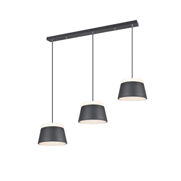 SUSPENSION TRIO BARONESS EXCL. 6 X E14 Blanc mat