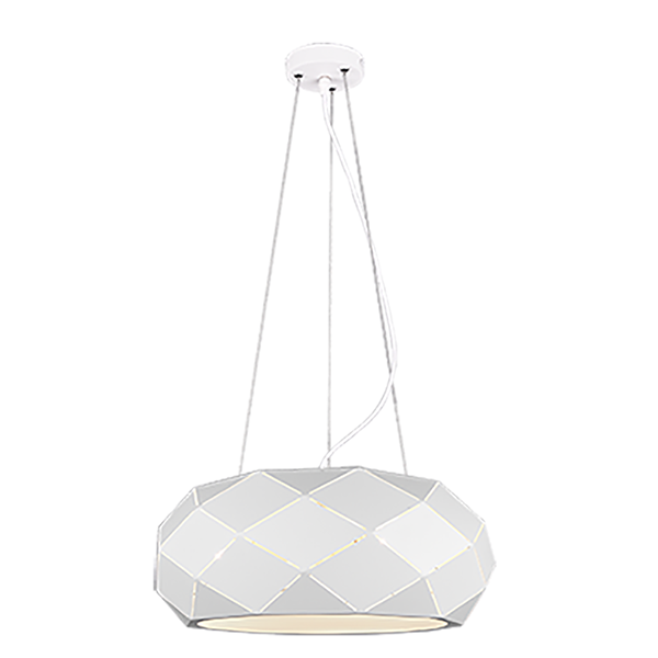 SUSPENSION TRIO ZANDOR EXCL. 3XE27 Blanc