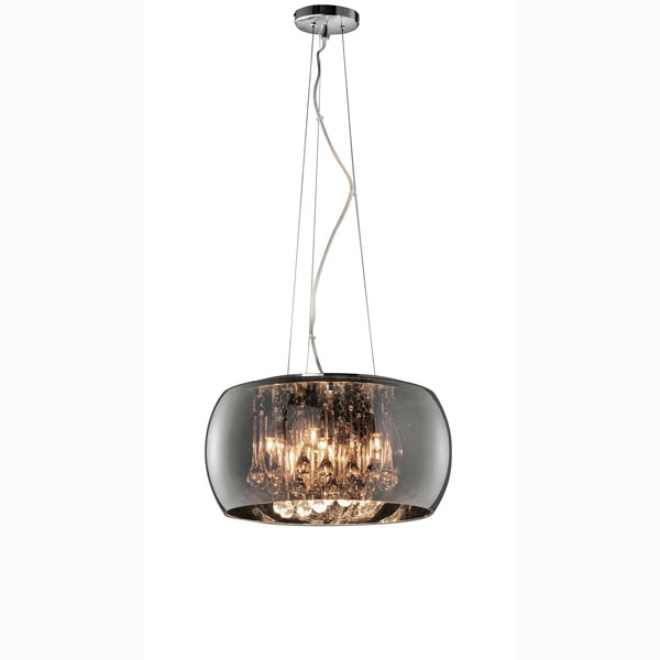 SUSPENSION TRIO VAPORE INCL. 5 X G9, 42W, 2800K, 624LM D:40CM, H:150CM