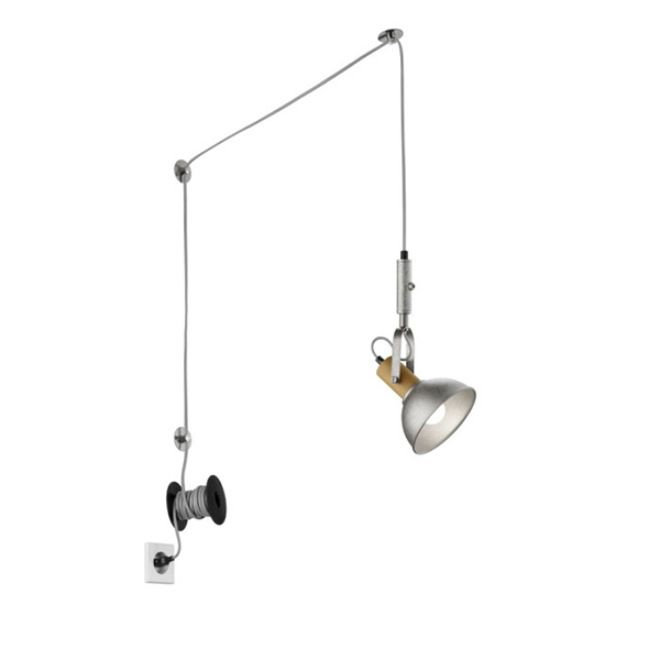 SUSPENSION TRIO DELIA EXCL. 1 X E14 H: 15CM MAX. 6,0M
