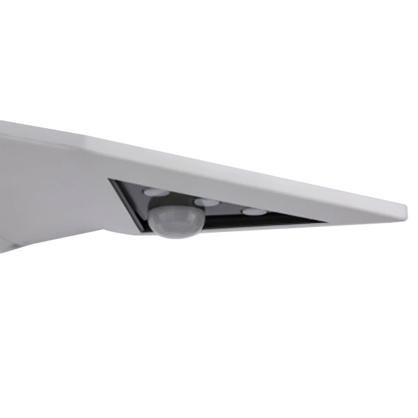 APPLIQUE SOLAIRE D EXTERIEUR YOKO BLANC AVEC DETECTEUR DE MOUVEMENT IP44 150LM