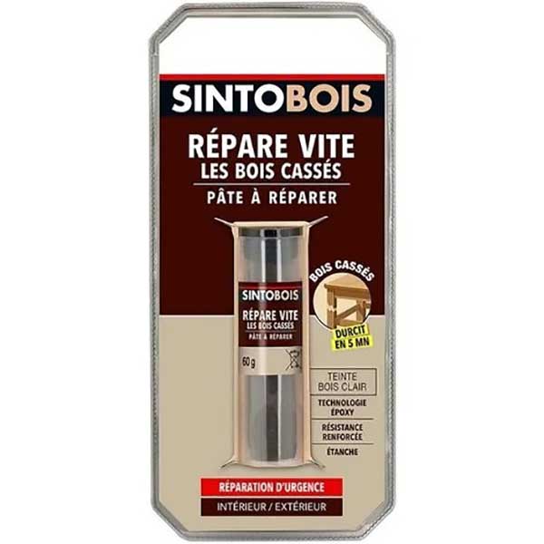 SINTOBOIS PATE EPOXY CLAIR TUBE 60GR