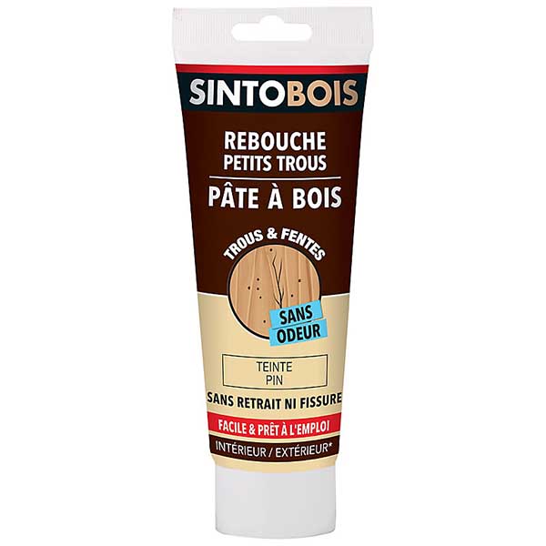 SINTOBOIS PATE A BOIS EAU PIN TUBE 250GR
